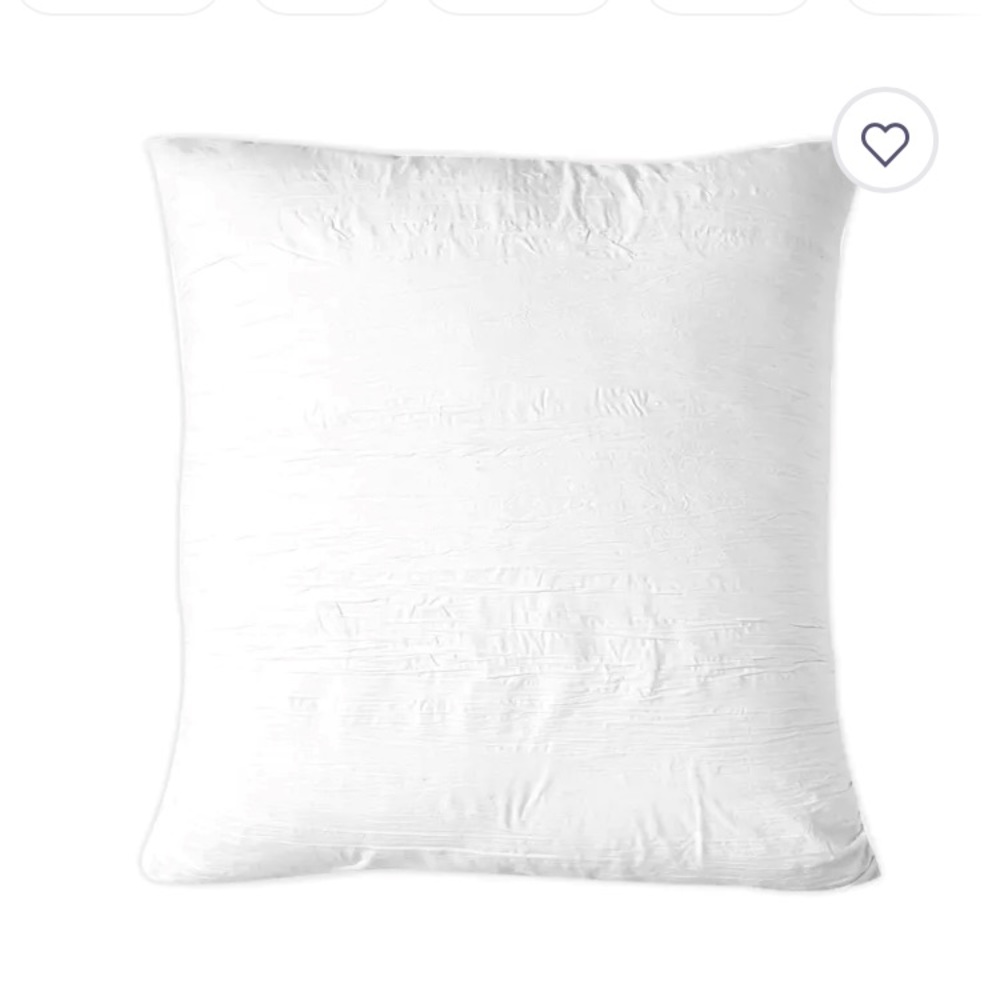 NWT DKNY Ripple European Sham Bright White